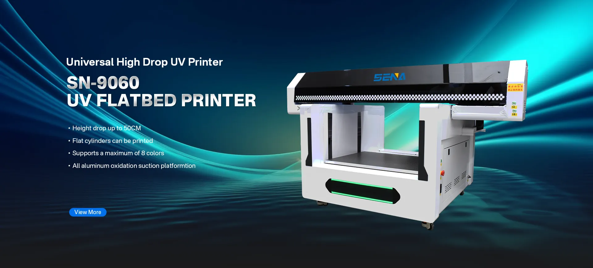 Universal High Drop UV Printer